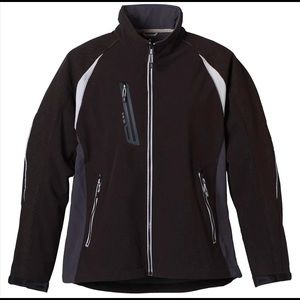 Women's Black/Grey/Sliver Softshell Jacket